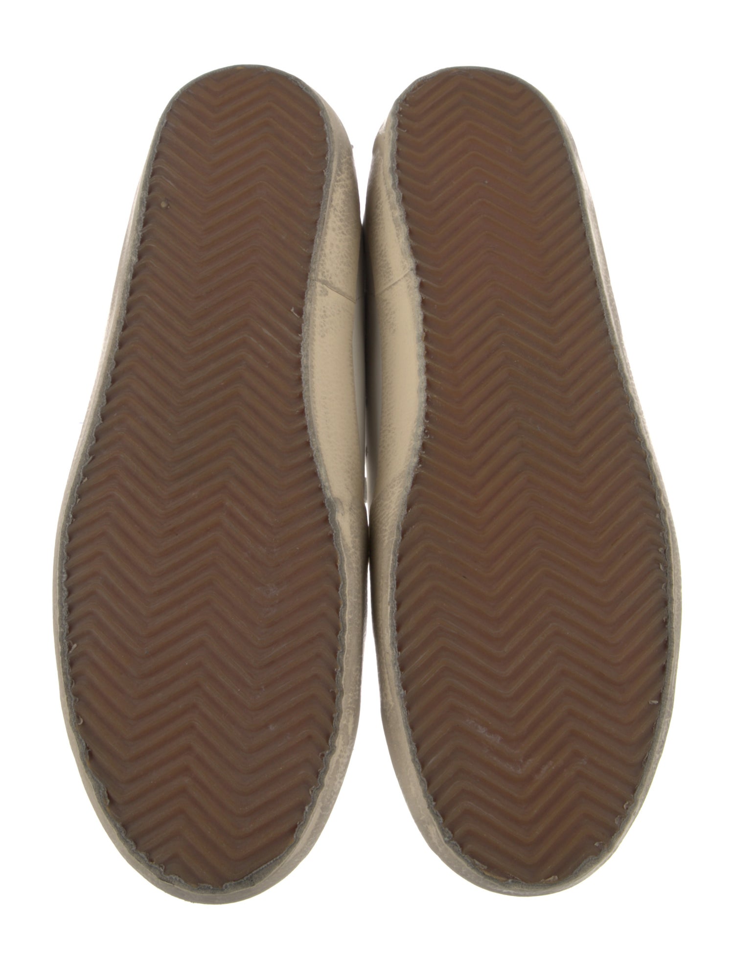 Golden Goose Leather Printed Sneakers